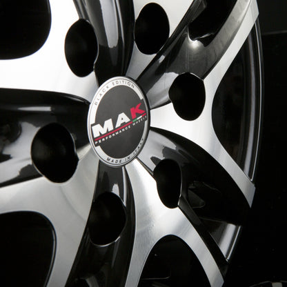 Mak Aria Black Mirror Alufelge 7x16 Zoll ET38 LK 6x139.7 ML67.1 – Bild 4