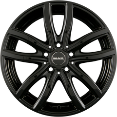 Mak Fahr Gloss Black Alufelge 9x20 Zoll ET35 LK 5x120 ML72.6