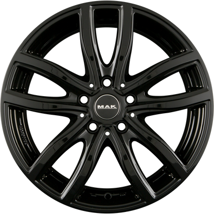 Mak Fahr Gloss Black Alufelge 9x20 Zoll ET35 LK 5x120 ML72.6