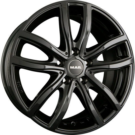 Mak Fahr Gloss Black Alufelge 9x20 Zoll ET35 LK 5x120 ML72.6 – Bild 2