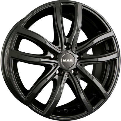 Mak Fahr Gloss Black Alufelge 9x20 Zoll ET35 LK 5x120 ML72.6 – Bild 2