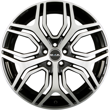 Mak Kingdom Black Mirror Alufelge 8.5x20 Zoll ET42 LK 5x108 ML63.4