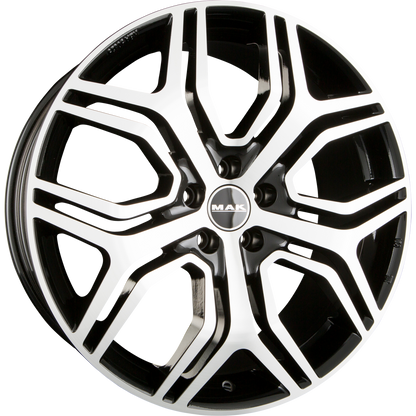 Mak Kingdom Black Mirror Alufelge 8.5x20 Zoll ET42 LK 5x108 ML63.4 – Bild 2