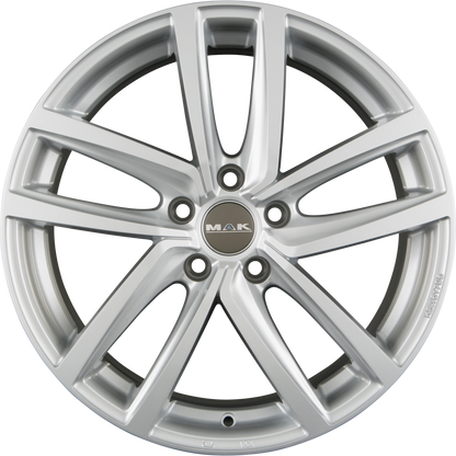 Mak Dresden Silver Alufelge 7.5x17 Zoll ET42 LK 5x112 ML57.1