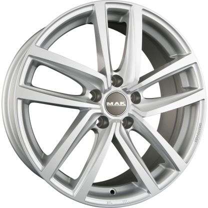 Mak Dresden Silver Alufelge 7.5x17 Zoll ET42 LK 5x112 ML57.1 – Bild 2