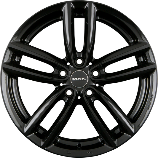 Mak Oxford Gloss Black Alufelge 6.5x16 Zoll ET46 LK 5x120 ML72.6