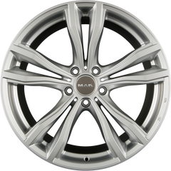 Mak X-Mode Silver Alufelge 9x19 Zoll ET18 LK 5x120 ML74.1