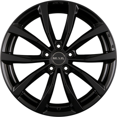 Mak Wolf Gloss Black Alufelge 8x19 Zoll ET40 LK 5x114.3 ML67.1