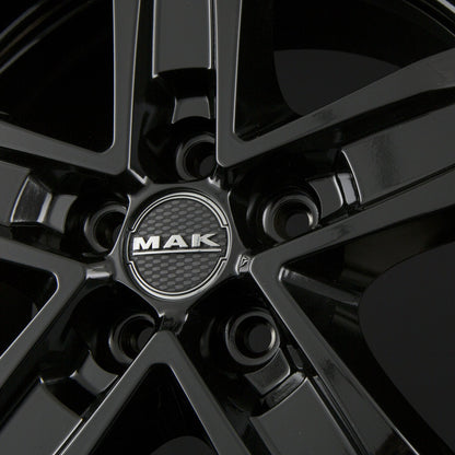 Mak Stone 5 Gloss Black Alufelge 7.5x18 Zoll ET50 LK 5x120 ML65.1 – Bild 5