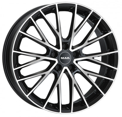 Mak Speciale black mirror Alufelge 8.5x20 Zoll ET25 LK 5x112 ML66.45