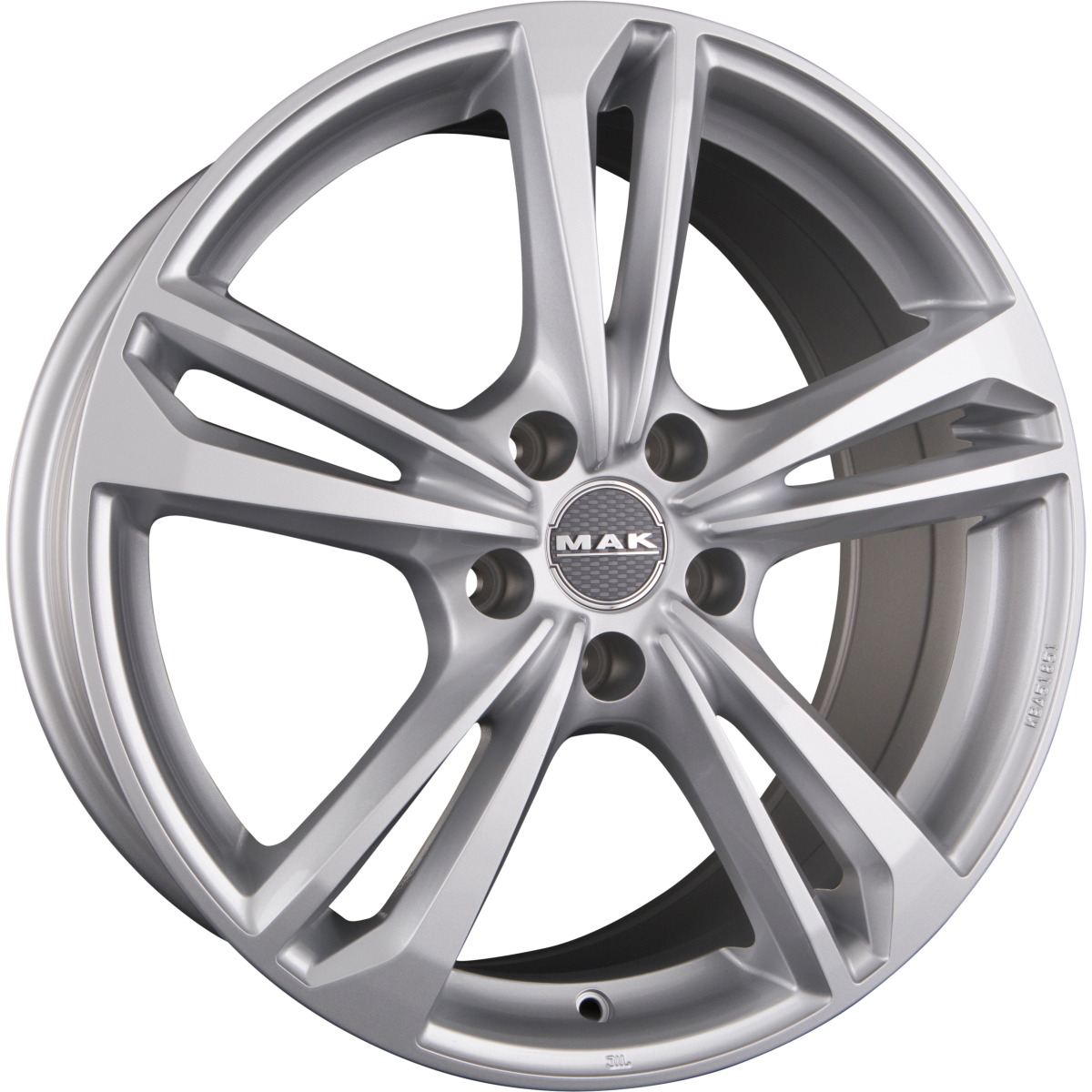 Mak Emblema Silver Alufelge 6x15 Zoll ET38 LK 4x108 ML63.4 – Bild 2