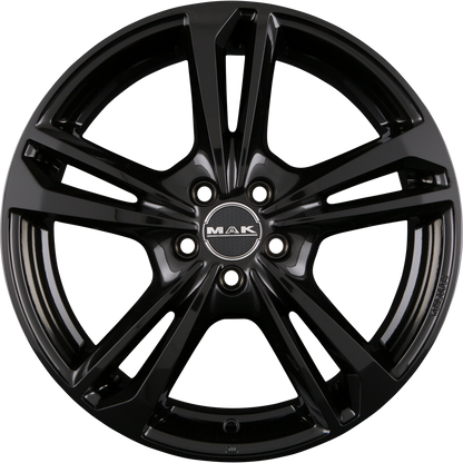 Mak Emblema Gloss Black Alufelge 7x18 Zoll ET38 LK 5x105 ML56.6