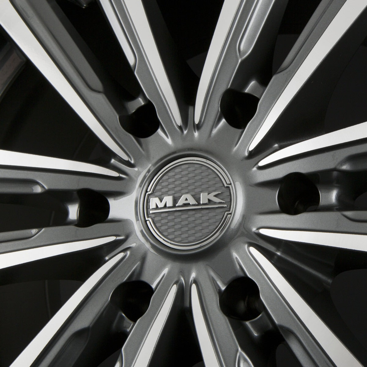 Mak Safari 6 gun metallic mirror Alufelge 7.5x17 Zoll ET50 LK 6x130 ML84.1 – Bild 5