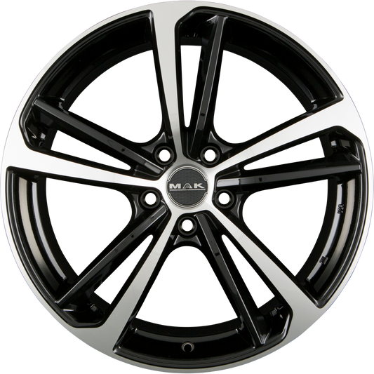 Mak Nürburg Black Mirror Alufelge 8.5x20 Zoll ET45 LK 5x112 ML66.45