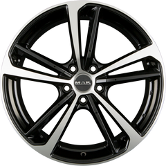 Mak Nürburg Black Mirror Alufelge 8.5x20 Zoll ET45 LK 5x112 ML66.45