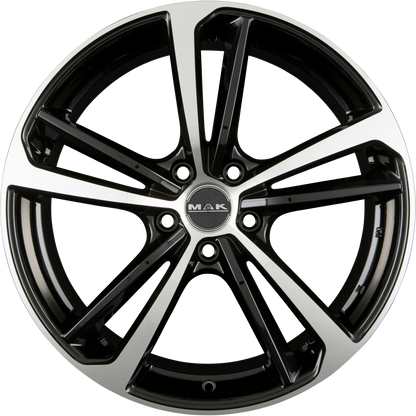 Mak Nürburg Black Mirror Alufelge 8.5x20 Zoll ET45 LK 5x112 ML66.45