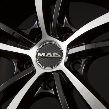 Mak Nürburg Black Mirror Alufelge 8.5x20 Zoll ET45 LK 5x112 ML66.45 – Bild 4