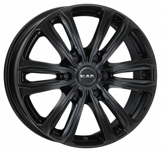 Mak Safari 6 gloss black Alufelge 8.5x20 Zoll ET30 LK 6x114.3 ML66.1