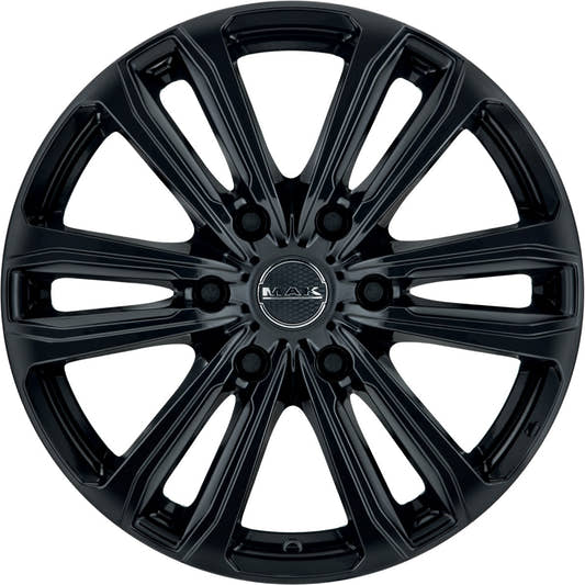 Mak Safari 6 gloss black Alufelge 8.5x20 Zoll ET60 LK 6x130 ML84.1 – Bild 2