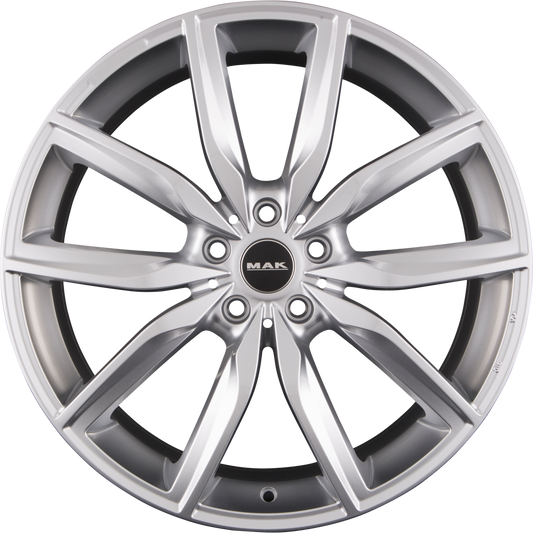 Mak Allianz Silver Alufelge 9x20 Zoll ET30 LK 5x112 ML66.6