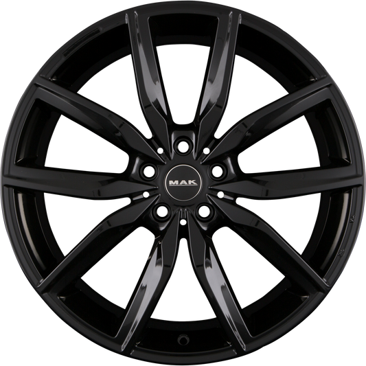 Mak Allianz Gloss Black Alufelge 9.5x19 Zoll ET39 LK 5x120 ML72.6