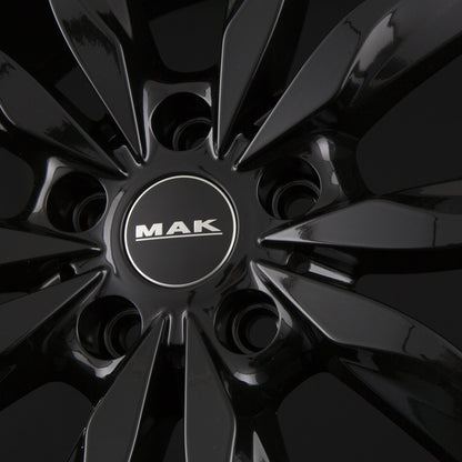 Mak Allianz Gloss Black Alufelge 9.5x19 Zoll ET39 LK 5x120 ML72.6 – Bild 5