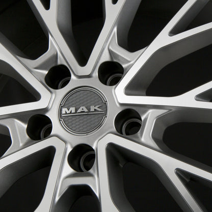 Mak Speciale Graphite Mirror Face Alufelge 8.5x20 Zoll ET30 LK 5x112 ML66.6 – Bild 3