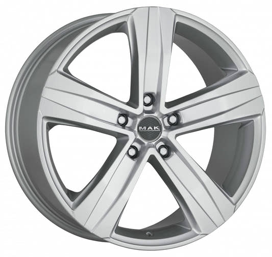 Mak Stone 5 silver Alufelge 7x17 Zoll ET33 LK 5x130 ML84.1