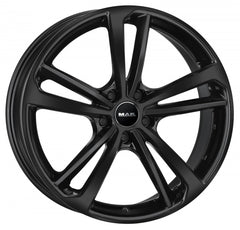 Mak Nürburg gloss black Alufelge 8.5x20 Zoll ET45 LK 5x112 ML66.45