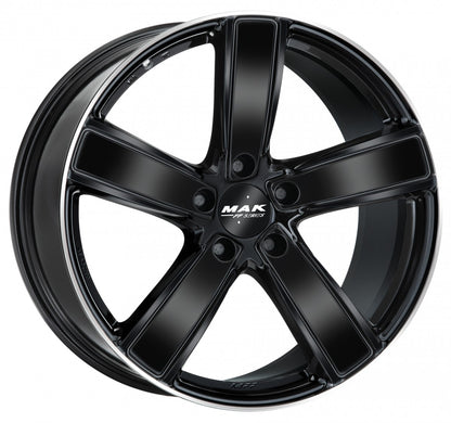 Mak Turismo-D-FF gloss black mirror ring Alufelge