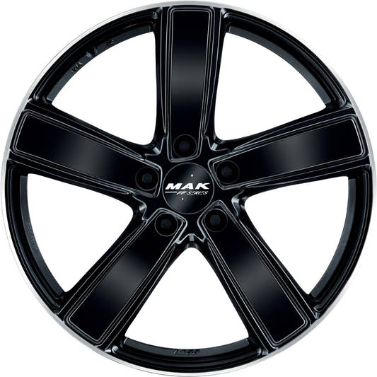 Mak Turismo-D-FF gloss black mirror ring Alufelge – Bild 2