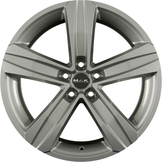 Mak Stone 5 Silver Alufelge 6.5x16 Zoll ET60 LK 5x160 ML65.1