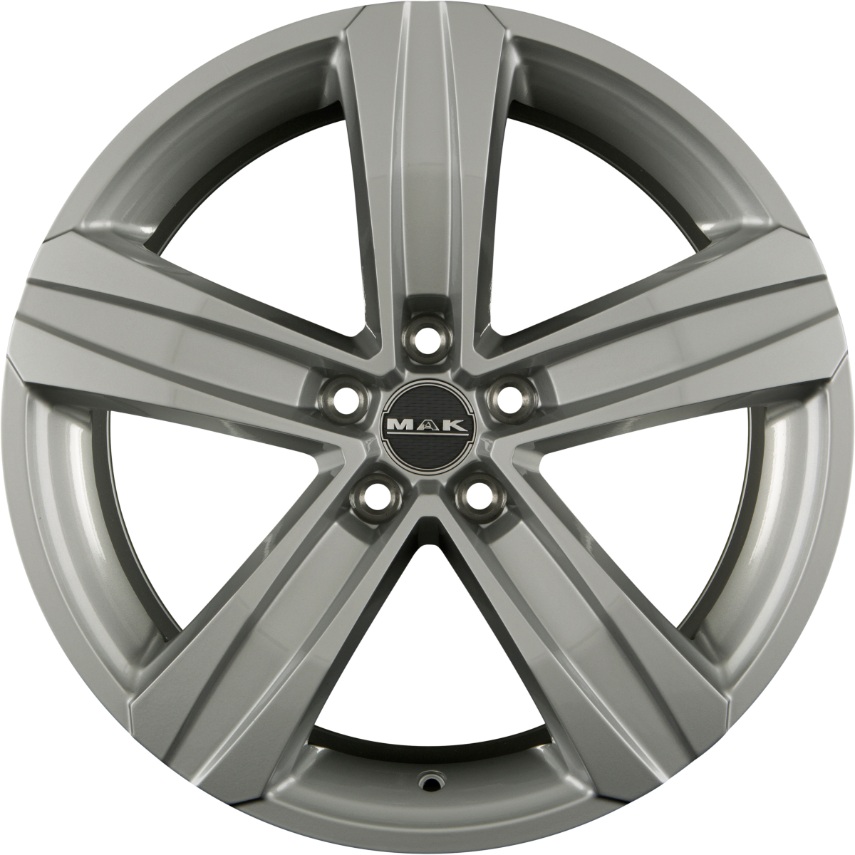 Mak Stone 5 Silver Alufelge 6.5x16 Zoll ET60 LK 5x160 ML65.1