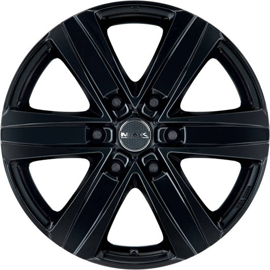 Mak Stone 6 gloss black Alufelge 8.5x20 Zoll ET45 LK 6x114.3 ML66.1 – Bild 2