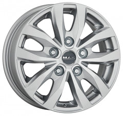 Mak Load 5 silver Alufelge 7x17 Zoll ET45 LK 5x118 ML71.1