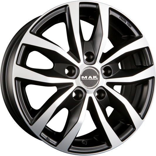 Mak Load 5 Ice Black Alufelge 7x17 Zoll ET51 LK 5x112 ML66.6 – Bild 2