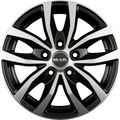 Mak Load 5 Ice Black Alufelge 7x17 Zoll ET68 LK 5x118 ML71.1
