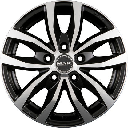 Mak Load 5 Ice Black Alufelge 7x17 Zoll ET68 LK 5x118 ML71.1