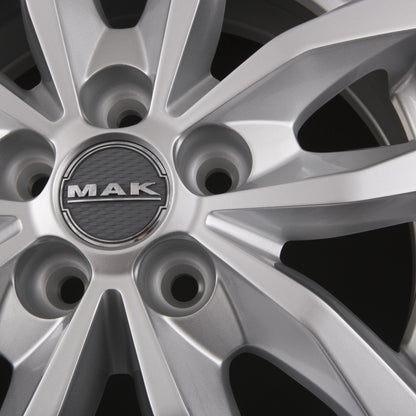 Mak Load 5 silver Alufelge 7x17 Zoll ET55 LK 5x160 ML65.1 – Bild 7