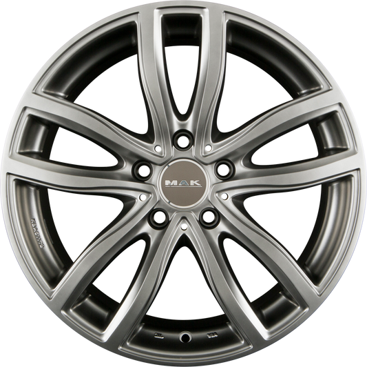 Mak Fahr Matt Titan Alufelge 9.5x19 Zoll ET39 LK 5x112 ML66.6