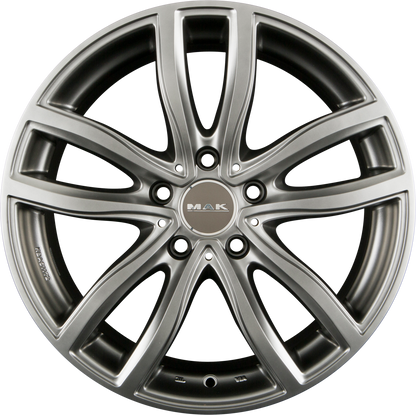 Mak Fahr Matt Titan Alufelge 9.5x19 Zoll ET39 LK 5x112 ML66.6