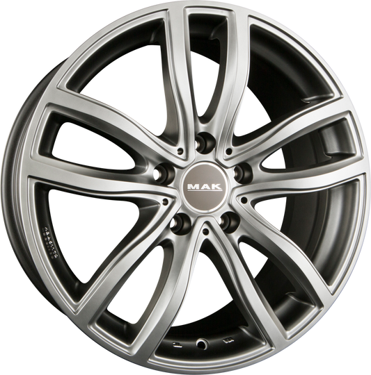 Mak Fahr Matt Titan Alufelge 9.5x19 Zoll ET39 LK 5x112 ML66.6 – Bild 2