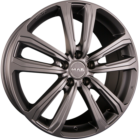 Mak Magma Matt Titan Alufelge 6.5x16 Zoll ET39 LK 5x98 ML58.1 – Bild 2