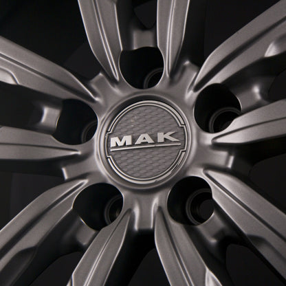 Mak Magma Matt Titan Alufelge 6.5x16 Zoll ET39 LK 5x98 ML58.1 – Bild 4