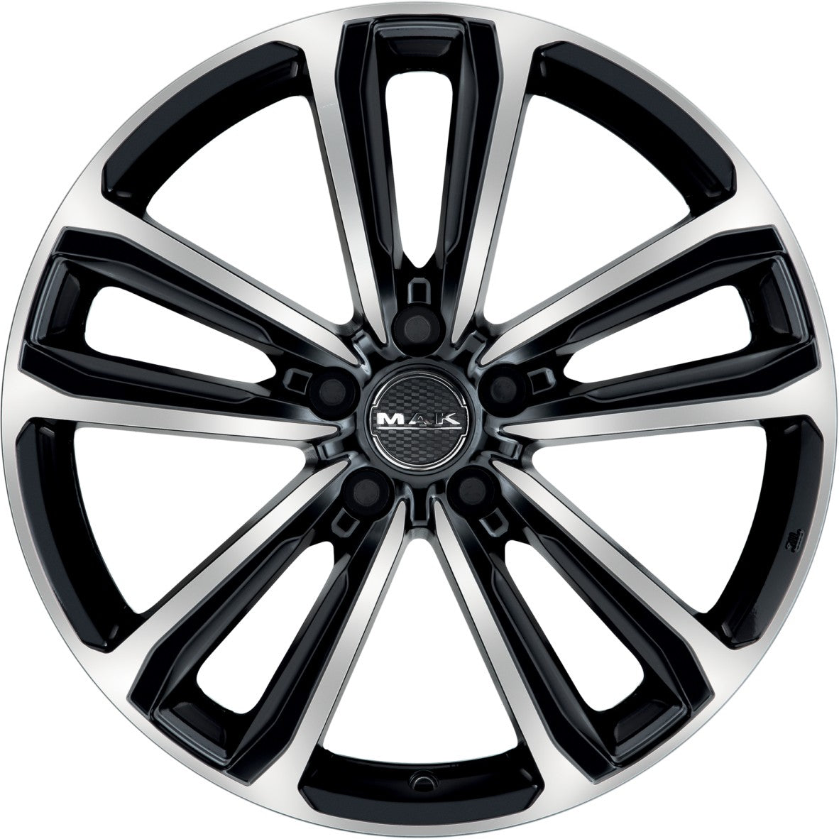 Mak Magma black mirror Alufelge 7x17 Zoll ET35 LK 4x98 ML58.1 – Bild 2