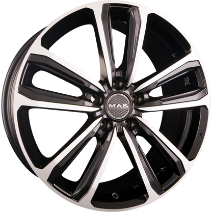 Mak Magma Black Mirror Face Alufelge 7x18 Zoll ET38 LK 5x105 ML56.6 – Bild 2