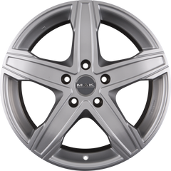 Mak King 5 Silver Alufelge 6.5x16 Zoll ET52 LK 5x112 ML66.6