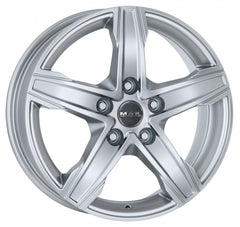 Mak King 5 silver Alufelge 7.5x17 Zoll ET55 LK 5x118 ML71.1