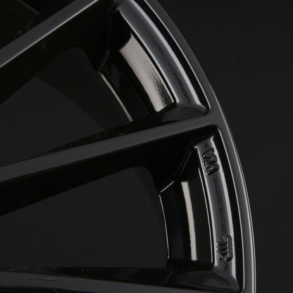 Mak Komet Gloss Black Alufelge 8x18 Zoll ET33 LK 5x112 ML66.6 – Bild 5