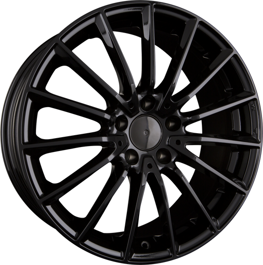 Mak Komet Gloss Black Alufelge 9x18 Zoll ET50 LK 5x112 ML66.6 – Bild 2